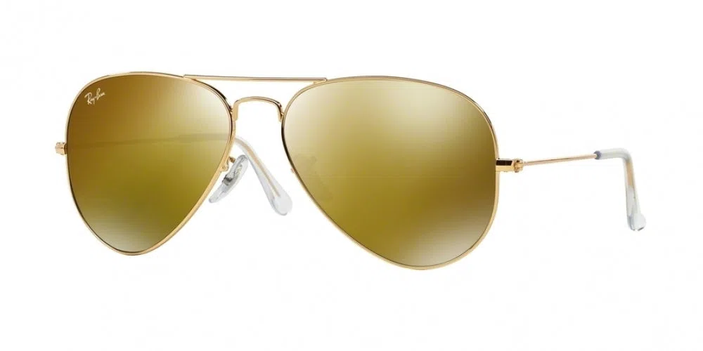 Ray Ban RB 3025 Aviator Large Metal Sunglasses - Medium - 58mm - Silver - view 43